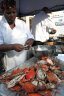 Really fresh crab at the Water's Edge Grill booth. 